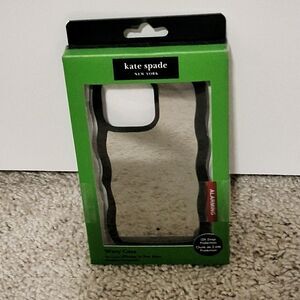 Kate Spade Mirrored Wavy MagSafe Cell Phone Case iPhone 16 Pro Max Brand New